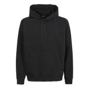 Zwarte Lasergegraveerde Hoodie met Koord 44 Label Group , Black , Here...