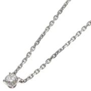 Pre-owned White Gold necklaces Cartier Vintage , Gray , Dames