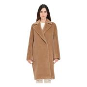 Belted Coats Max Mara , Brown , Dames