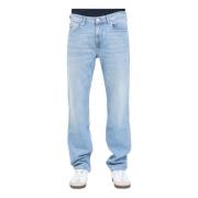 Relaxed Fit Blauwe Jeans Herfst Winter Tommy Jeans , Blue , Heren