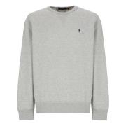 Iconische Grijze Katoenen Crewneck Sweatshirt Ralph Lauren , Gray , He...