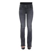 Slim-fit Flared Jeans Armani Exchange , Black , Dames