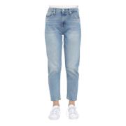 Lichte Denim Slim Fit Jeans Tommy Jeans , Blue , Dames