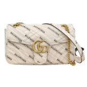 Pre-owned Leather gucci-bags Gucci Vintage , White , Dames