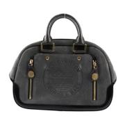 Pre-owned Leather handbags Louis Vuitton Vintage , Black , Dames