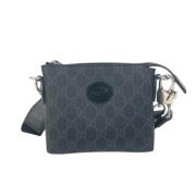 Pre-owned Canvas gucci-bags Gucci Vintage , Black , Dames