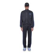 Sweatpants met trekkoord in taille John Richmond , Black , Heren