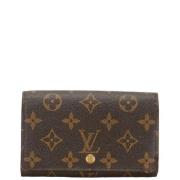 Pre-owned Canvas wallets Louis Vuitton Vintage , Brown , Dames