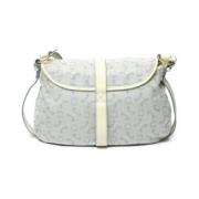 Pre-owned Canvas shoulder-bags Celine Vintage , Blue , Dames