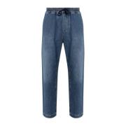 Wijde broek Moschino , Blue , Heren