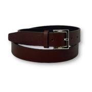 Basis Saffiano Leren Riem Orciani , Brown , Heren