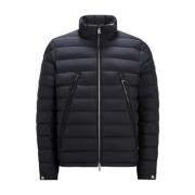 Korte donsjas Navy Moncler , Blue , Heren