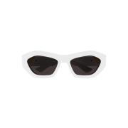 Sunglasses Bottega Veneta , White , Dames