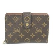 Pre-owned Canvas wallets Louis Vuitton Vintage , Brown , Dames