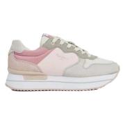 Rusper Jelly Sneakers Pepe Jeans , Pink , Dames