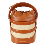 Rise Bucket Tassen Collectie Alexander McQueen , Brown , Dames