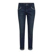 Blauwe Geborduurde Marla Jeans MOS Mosh , Blue , Dames