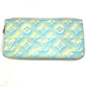 Pre-owned Fabric wallets Louis Vuitton Vintage , Yellow , Dames