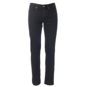 5-Pocket Jeans Knoopsluiting Made in Italy Siviglia , Gray , Heren