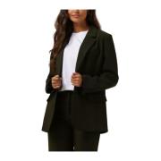 Groene Gale Blazer Damesjasje Modström , Black , Dames