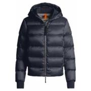 Navy Blauwe Korte Donsjas Mariah Parajumpers , Blue , Dames