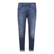 Stijlvolle Denim Jeans voor Mannen Dondup , Blue , Heren