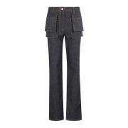 Klassieke Utility Jeans Helmut Lang , Blue , Dames