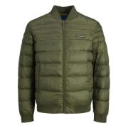 Hero Bomber Jack Vest Jack & Jones , Green , Heren