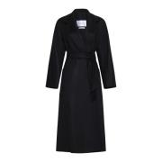 Icoon Zwart Kasjmier Jas Max Mara , Black , Dames