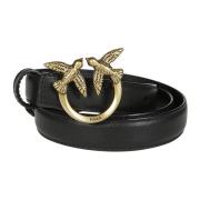 Bessenliefde Taille Riem Pinko , Black , Dames