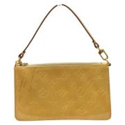 Pre-owned Fabric louis-vuitton-bags Louis Vuitton Vintage , Beige , Da...