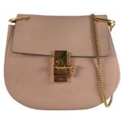 Pre-owned Leather crossbody-bags Chloé Pre-owned , Pink , Dames