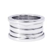 Pre-owned White Gold rings Bvlgari Vintage , Gray , Dames