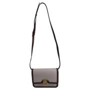 Pre-owned Canvas shoulder-bags Burberry Vintage , Beige , Dames