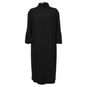 Pre-owned Polyester dresses Dries van Noten Pre-owned , Black , Dames