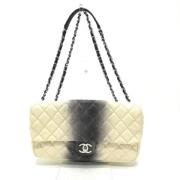 Pre-owned Leather chanel-bags Chanel Vintage , Beige , Dames