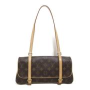 Pre-owned Canvas louis-vuitton-bags Louis Vuitton Vintage , Brown , Da...