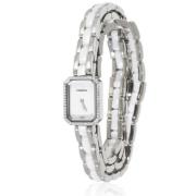 Pre-owned Metal watches Chanel Vintage , Gray , Dames