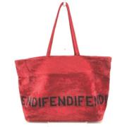 Pre-owned Leather fendi-bags Fendi Vintage , Red , Dames