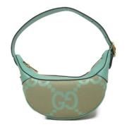 Pre-owned Leather gucci-bags Gucci Vintage , Green , Dames