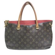 Pre-owned Canvas louis-vuitton-bags Louis Vuitton Vintage , Brown , Da...