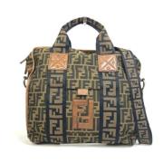 Pre-owned Leather fendi-bags Fendi Vintage , Brown , Dames