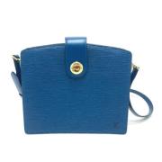 Pre-owned Leather louis-vuitton-bags Louis Vuitton Vintage , Blue , Da...