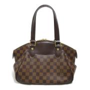 Pre-owned Canvas louis-vuitton-bags Louis Vuitton Vintage , Brown , Da...