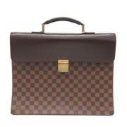 Pre-owned Canvas louis-vuitton-bags Louis Vuitton Vintage , Brown , Da...