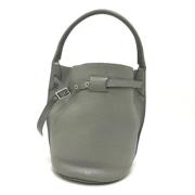 Pre-owned Leather shoulder-bags Celine Vintage , Gray , Dames