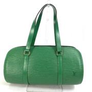 Pre-owned Leather louis-vuitton-bags Louis Vuitton Vintage , Green , D...