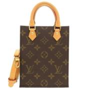 Pre-owned Canvas louis-vuitton-bags Louis Vuitton Vintage , Brown , Da...