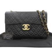 Pre-owned Fabric chanel-bags Chanel Vintage , Black , Dames