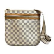 Pre-owned Fabric louis-vuitton-bags Louis Vuitton Vintage , White , Da...